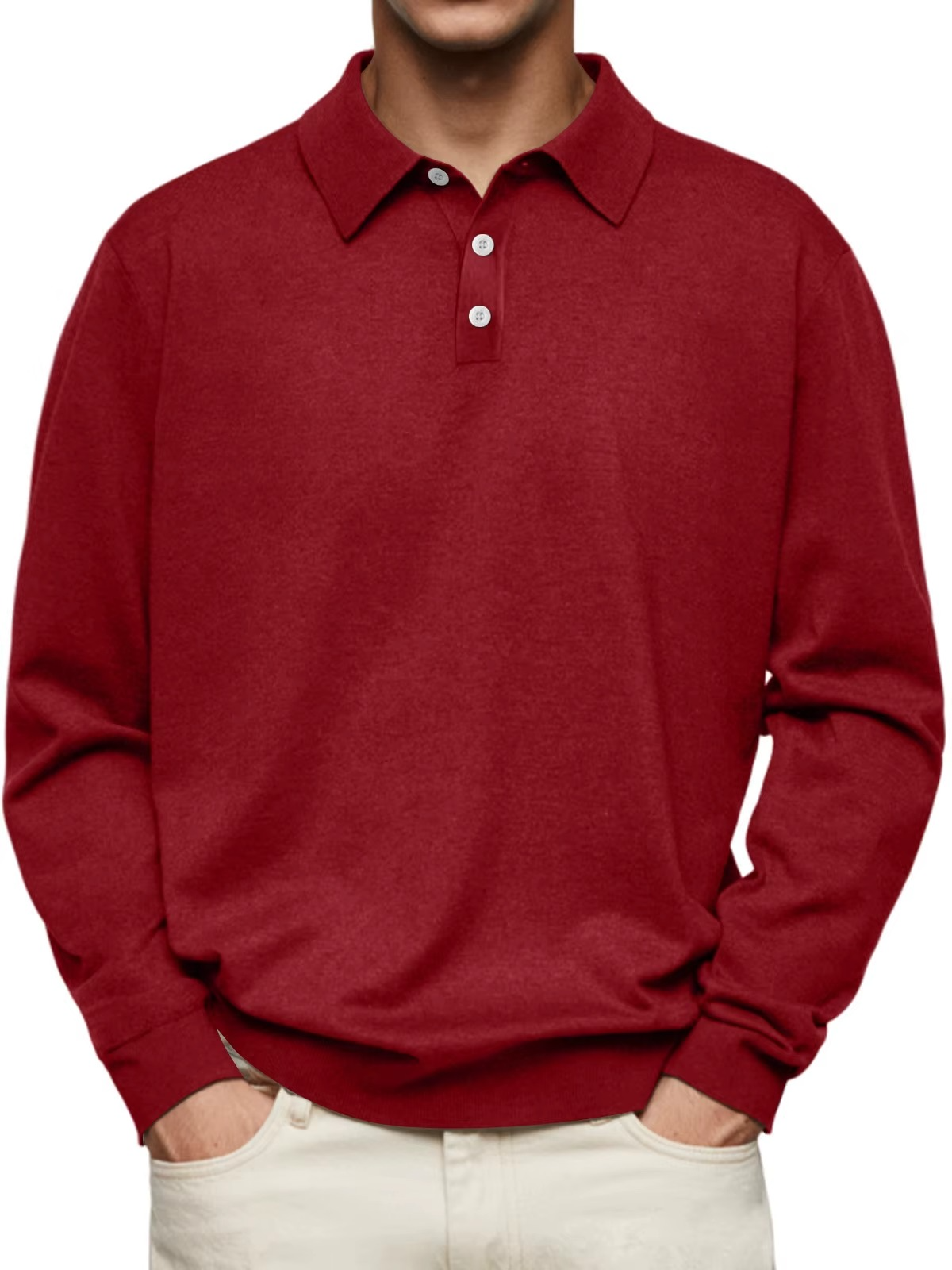 Ilmozy™  | Casual Poloshirt met Lange Mouwen