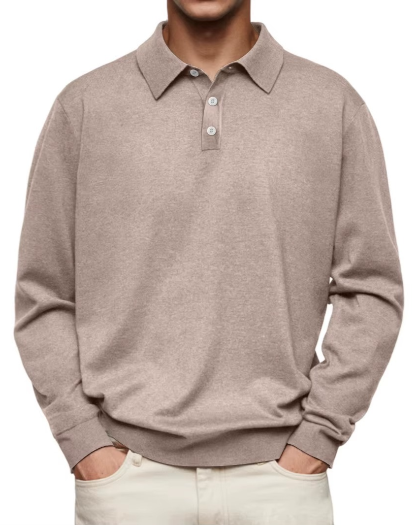 Ilmozy™  | Casual Poloshirt met Lange Mouwen