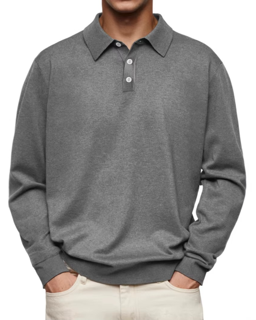 Ilmozy™  | Casual Poloshirt met Lange Mouwen