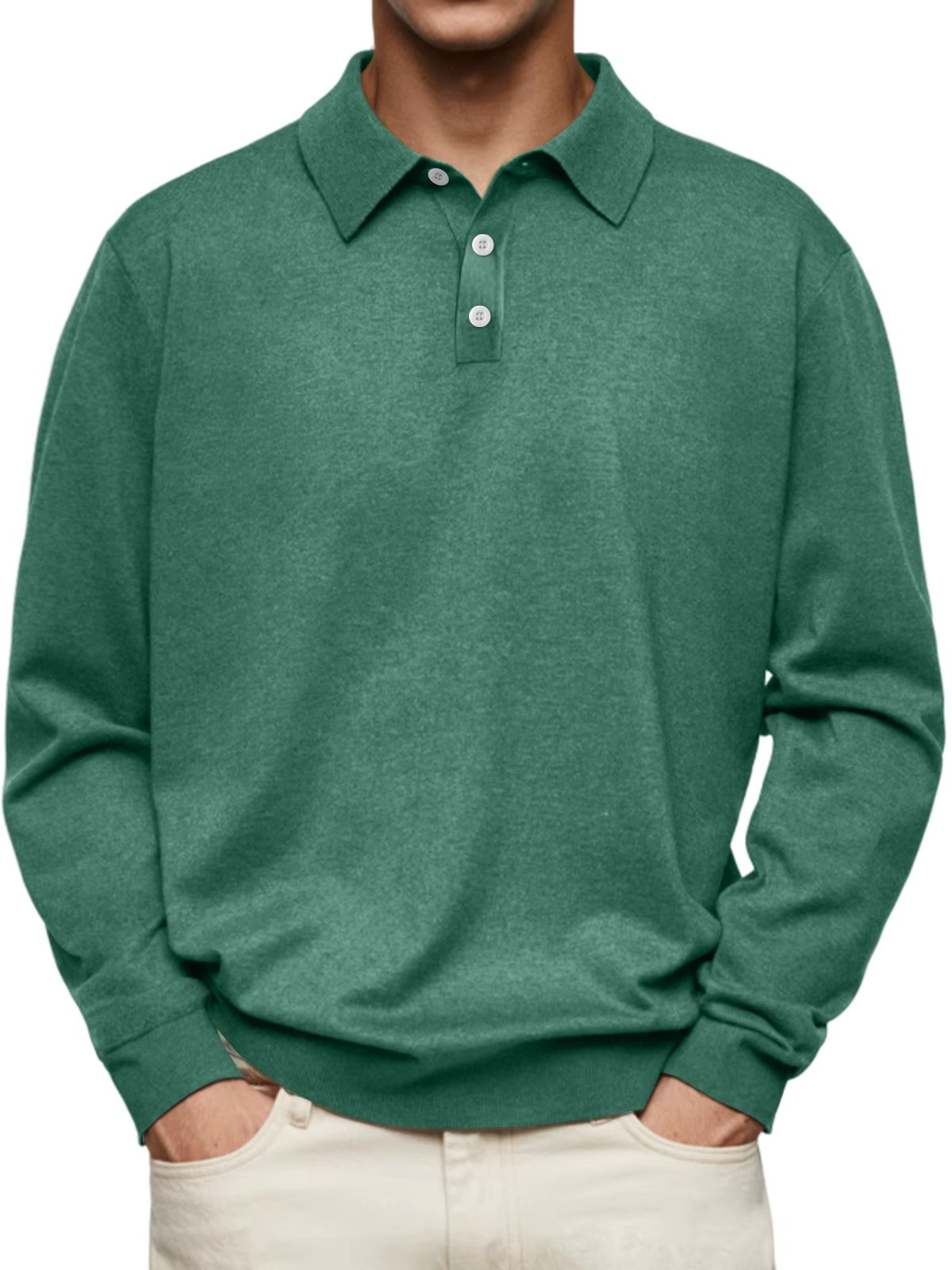 Ilmozy™  | Casual Poloshirt met Lange Mouwen