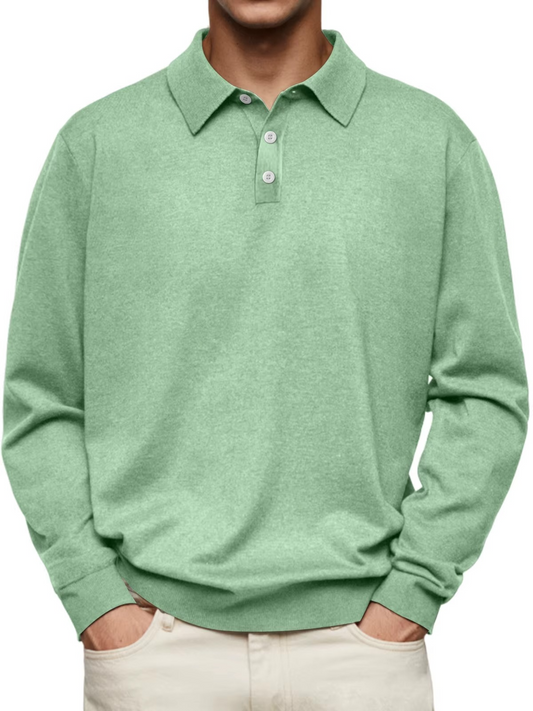 Ilmozy™  | Casual Poloshirt met Lange Mouwen